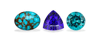 Turquoise, Tanzanite and Zircon