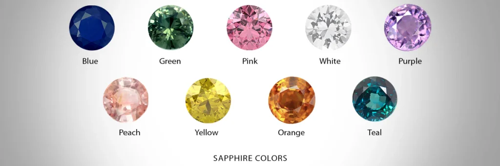 Sapphire colors